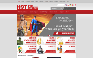 Il sito online di Hot Preorders