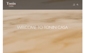 Il sito online di Tonin Casa