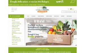 Il sito online di La Boutique del biologico