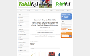 Il sito online di Taktifol