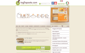 Il sito online di Tagliapasta.com