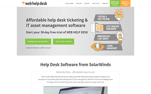Il sito online di Web Help Desk