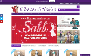 Il sito online di Il Bazar di Nadira