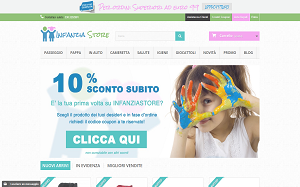 Visita lo shopping online di Infanzia Store