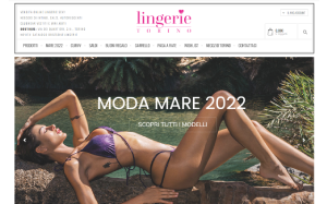 Il sito online di Lingerie Torino