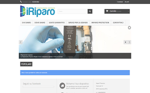 Il sito online di iRiparo Piacenza