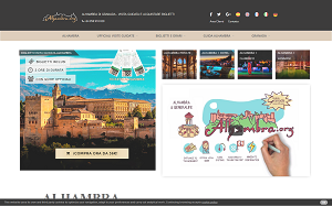 Il sito online di Alhambra