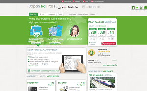 Il sito online di Japan Rail Pass