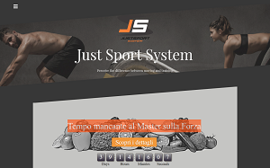 Il sito online di Justsport System