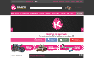 Il sito online di Kcolors.com