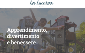 Il sito online di La Lucerna