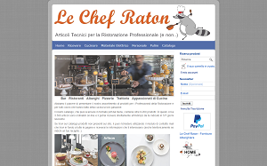 Il sito online di Le Chef Raton