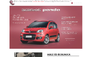 Il sito online di Fiat Panda 4x4 promozioni