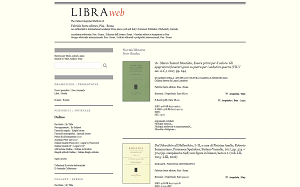 Il sito online di LibraWeb