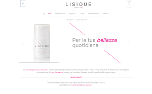 Il sito online di Lisique