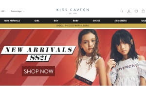 Visita lo shopping online di Kids Cavern
