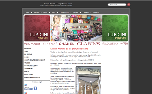 Il sito online di Lupicini Profumi