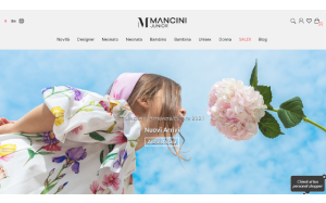 Il sito online di Mancini Junior