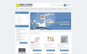 Il sito online di Marco Accordini forniture dentali