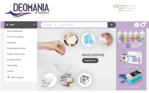 Il sito online di Deomania