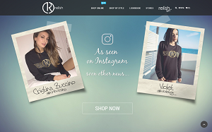 Visita lo shopping online di Relish