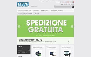 Il sito online di MeteShop.it