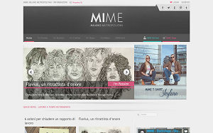 Il sito online di Mime