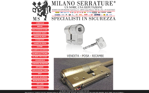 Il sito online di Milano Serratura