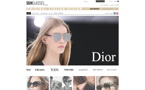 Il sito online di Sunglasses Lux