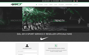 Il sito online di Sport Service