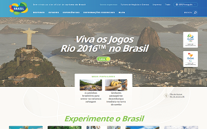 Il sito online di Visit Brasil