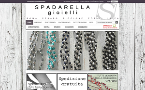 Il sito online di Spadarella Gioielli