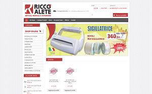 Il sito online di Ricco Alete