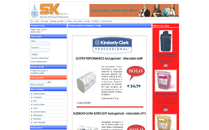 Il sito online di Sk Italia