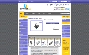 Il sito online di Sintesi net