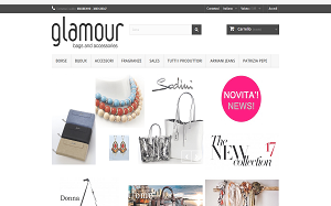 Il sito online di Shop Glomour