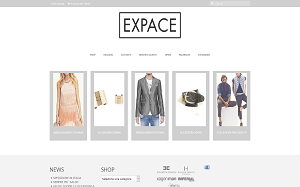 Visita lo shopping online di Expace