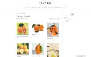 Il sito online di Savagri