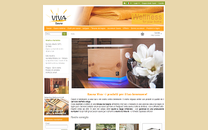 Il sito online di Sauna Viva