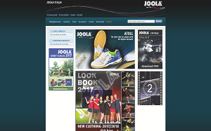 Il sito online di Joola