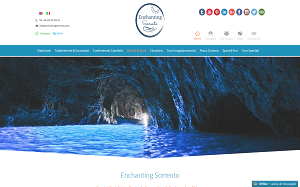 Il sito online di Enchanting Sorrento