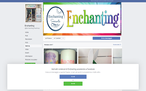 Il sito online di Enchanting The Shop