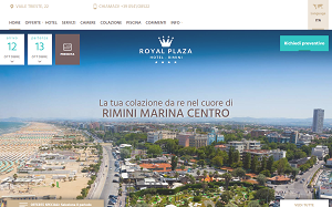 Il sito online di Hotel Royal Plaza Rimini