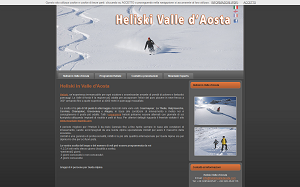 Il sito online di Heliski in Valle d'Aosta