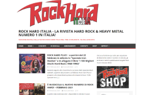 Il sito online di Rock Hard Italy