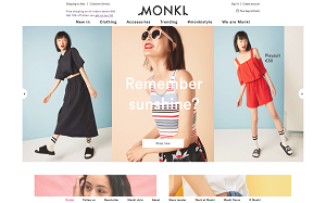 Il sito online di Monki