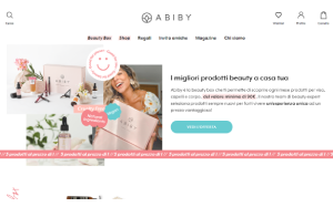 Il sito online di Abiby