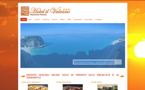 Il sito online di Hotel Il Vulcano