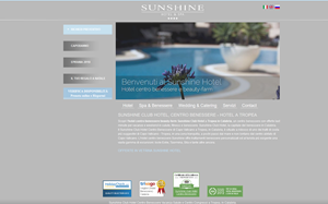 Il sito online di Sunshine Hotel Tropea