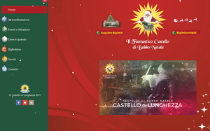 Il sito online di Fantastico Castello di Babbo Natale